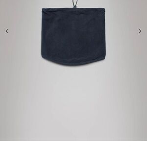 Rains Black Fleece Neck Warmer